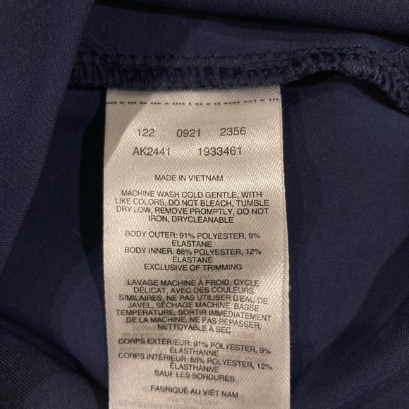 Columbia Pleasant Creek Stretch Dress Size Small in Nocturnal (Navy) - Picture 4 of 7